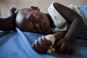A Child Having Malaria Picture